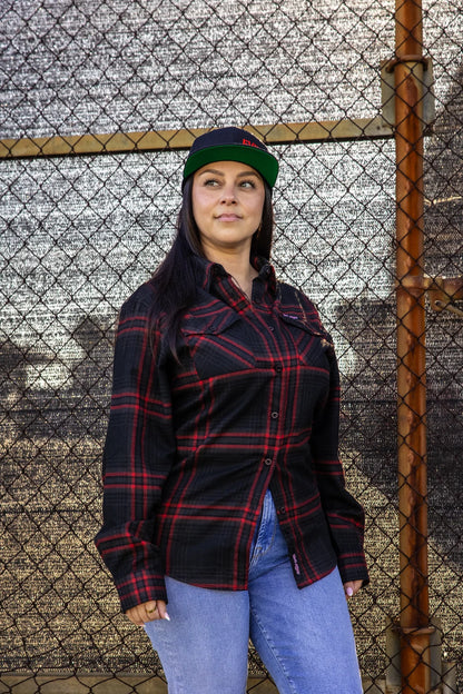 Women's Divided Evil Alloy Flannel