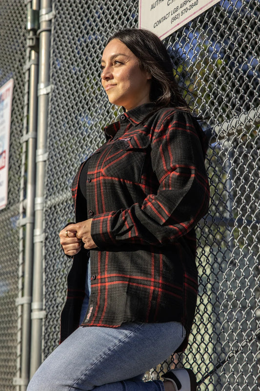 Women's Divided Evil Alloy Flannel