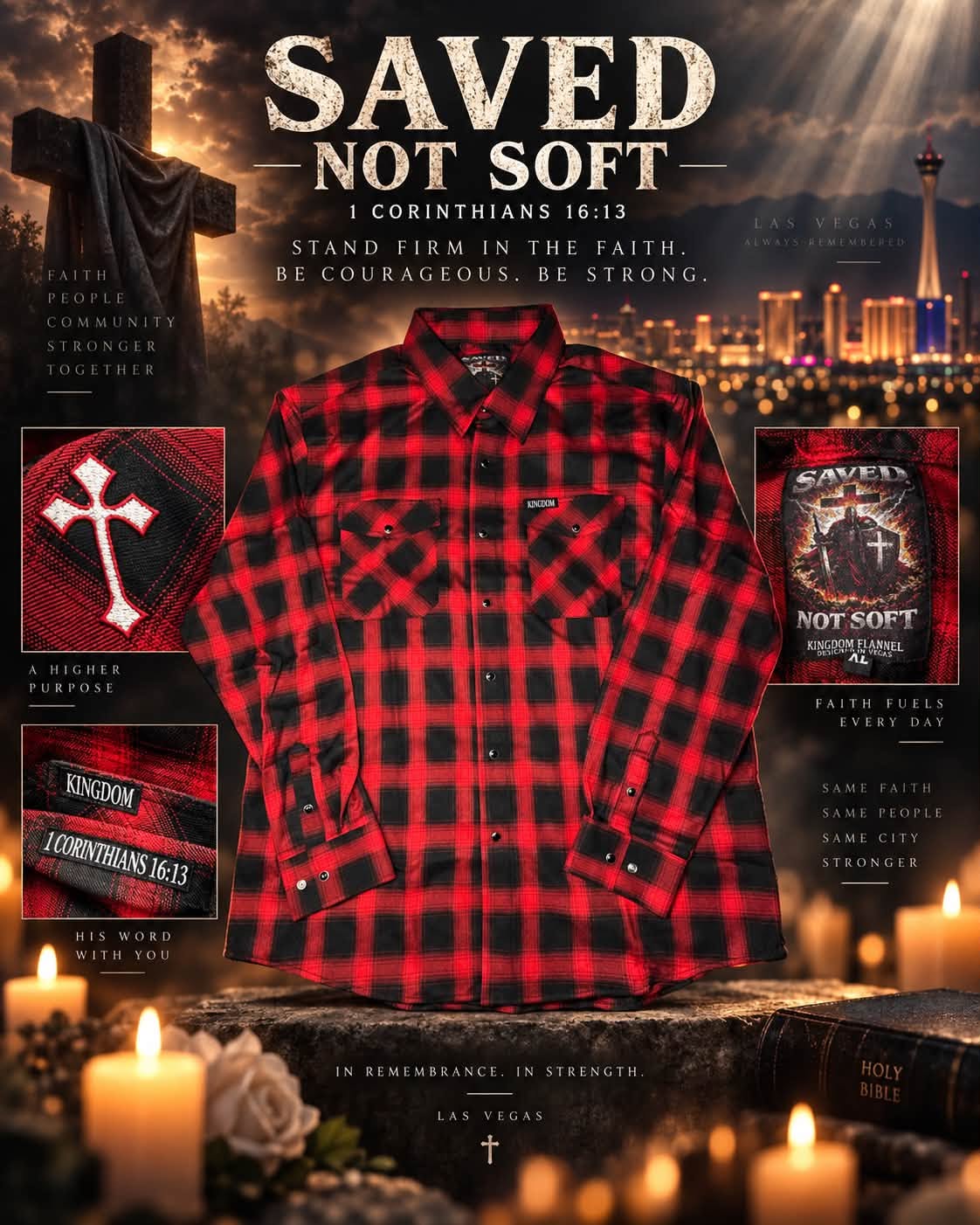 WOMEN'S - SAVED NOT SOFT